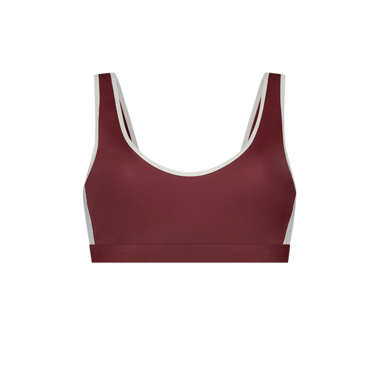 Sports Top ― Red / White - WALLIEN