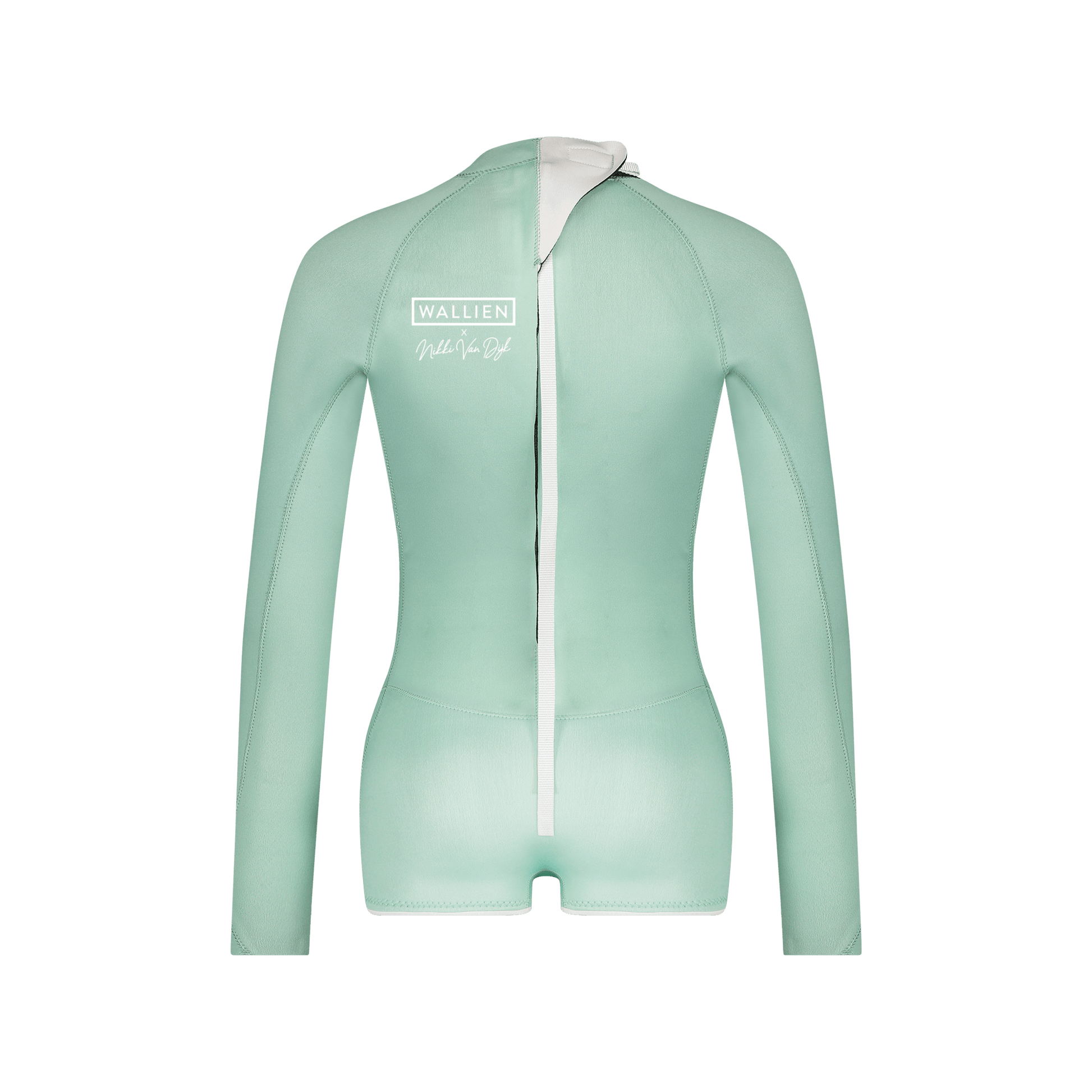 Nikki van Dijk Springsuit Boyleg - Aquamarine Gradient - WALLIEN Australia