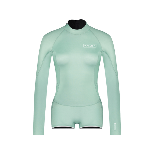 Nikki van Dijk Springsuit Boyleg - Aquamarine Gradient - WALLIEN Australia