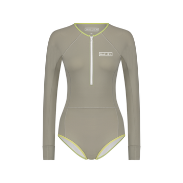 One Piece Swimsuit Longsleeve - Moon