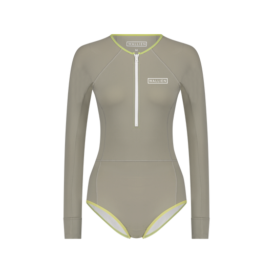 One Piece Swimsuit Longsleeve - Moon