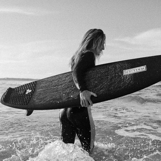 Nikki van Dijk Wetsuit (3/2) - Retro Monochrome - WALLIEN Australia