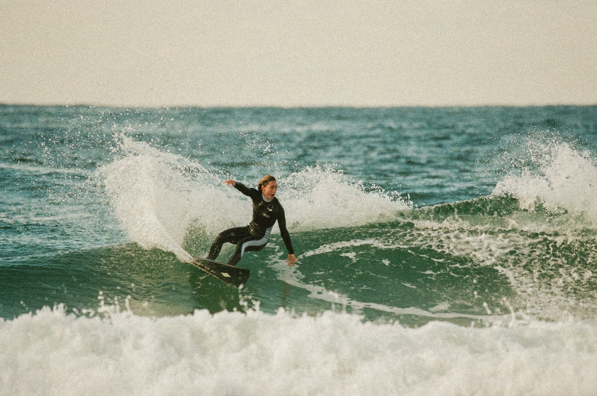 Nikki van Dijk Wetsuit (3/2) - Retro Monochrome - WALLIEN Australia