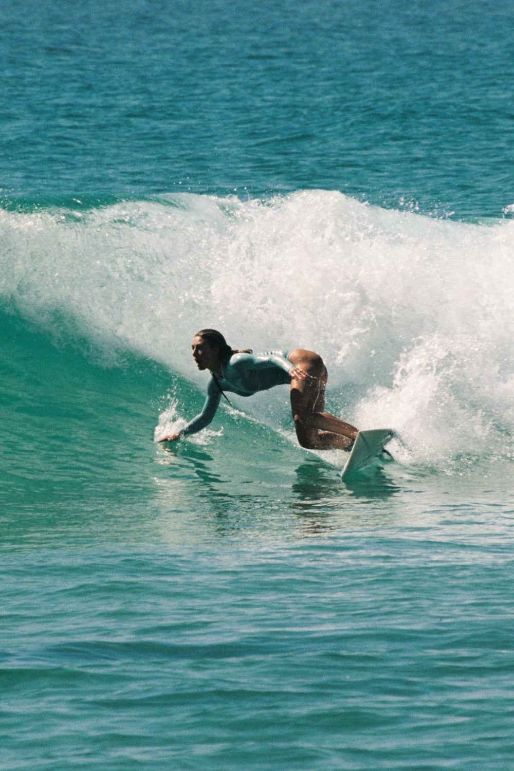 Nikki van Dijk Springsuit - Aquamarine Gradient - WALLIEN Australia
